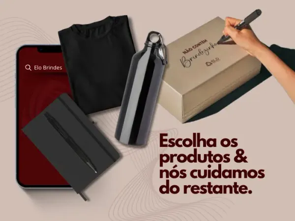 Mais do que brindes personalizados, soluções para a sua empresa