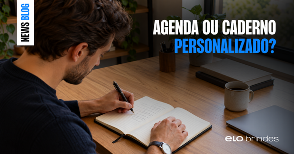 Além da agenda: como o caderno personalizado amplia o alcance de marca